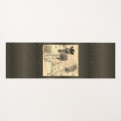 星ヨガマットと野生の馬群 ヨガマット (正面(横))