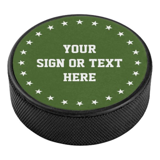 星リングや輪白+あなたの色、サインまたは文字 アイスホッケーパック (3/4)