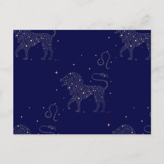 星レオ ポストカード (正面)