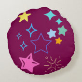 星丸まくら ラウンドクッション (裏面)