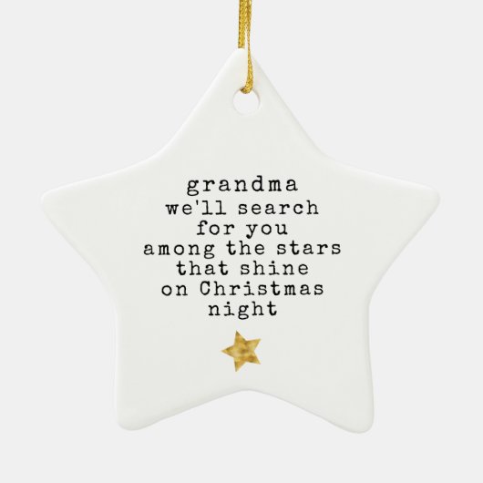 星人の中で追悼の意 セラミックオーナメント (裏面)