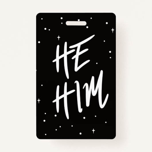 星人 バッジ (正面)