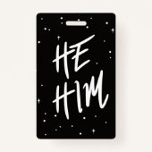 星人 バッジ (裏面)