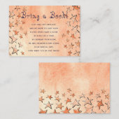 星付きのベビー本は本の挿入カードを持ってくる エンクロージャーカード (正面/裏面)