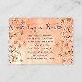 星付きのベビー本は本の挿入カードを持ってくる エンクロージャーカード (正面)