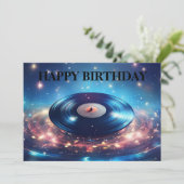 星付きのヴィンテージ・ビニールレコード シーズンカード (スタンド正面)