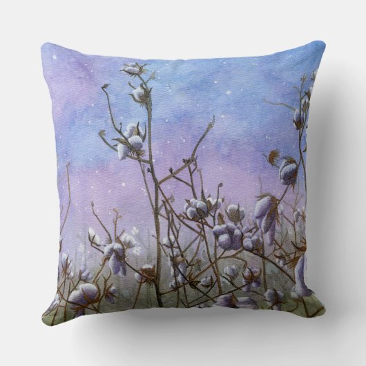 星付きの茎 クッション (裏面)