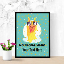 星付きの面白くてかわいいリャマ「No-Prob-Llama」