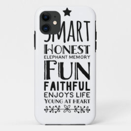 星付きのSheffey頭字語 iPhone 11 ケース