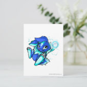 星付きイエローシバニー ポストカード (スタンド正面)