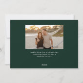 星付きクリスマスツリーの数々の写真 シーズンカード (裏面)