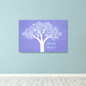 星付きツリー結婚ユダヤ人のサイン キャンバスプリント (インサイチュ (ウッドフロア))