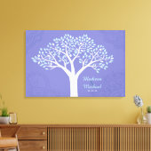 星付きツリー結婚ユダヤ人のサイン キャンバスプリント (インサイチュ (リビング))