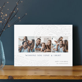 星付きニュース | 3フォトコラージュHanukkahカード シーズンカード