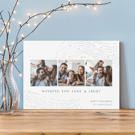 星付きニュース | 3フォトコラージュHanukkahカード シーズンカード