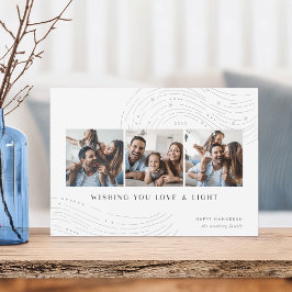 星付きニュース | 3フォトコラージュHanukkahカード シーズンカード