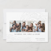 星付きニュース | 3フォトコラージュHanukkahカード シーズンカード (正面)