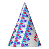 星付きバルーン子供の誕生日パーティー名 パーティーハット (左)