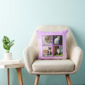 星付きパステルPets写真 クッション (椅子)