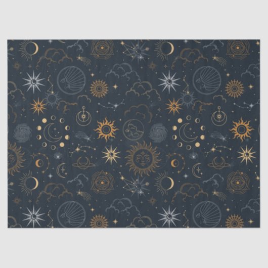 星付きベクトル魔法サンムーン魔法 薄葉紙 (正面)