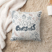 星付きメリークリスマス装飾用クッション クッション (ブランケット)