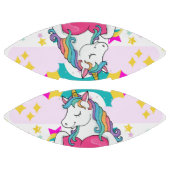 星付きレインボーユニコーン アメリカンフットボール (パネル)