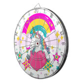 星付きレインボーユニコーン ダーツボード (正面右)