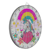 星付きレインボーユニコーン ダーツボード (正面左)