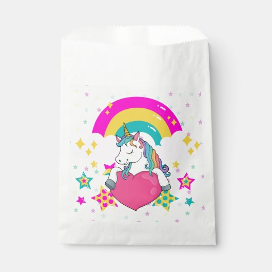 星付きレインボーユニコーン フェイバーバッグ (正面)