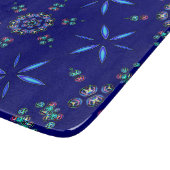 星付き万華鏡のように千変万化するパターン カッティングボード (角)