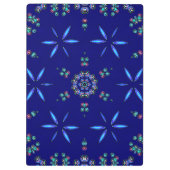 星付き万華鏡のように千変万化するパターン クリップボード (裏面)