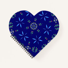 星付き万華鏡のように千変万化するパターン ノートブック