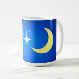星付き三日月 コーヒーマグカップ
