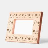星付き写真枠 レーザー彫刻フレーム (左)