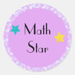 星付き数学 ラウンドシール