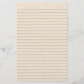 星付き文房具 便箋 (正面)