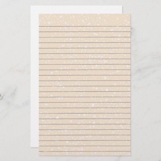 星付き文房具 便箋 (正面/裏面)