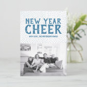 星付き新年応援写真カード |青 シーズンカード (スタンド正面)