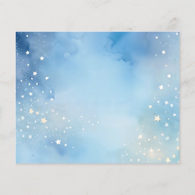 星付き水彩青空 (裏面)