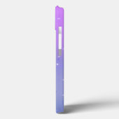星付き紫グラデーションと青のグラデーション Case-Mate iPhoneケース (裏面 / 左)