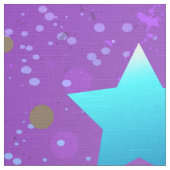 星付き紫色のホイルの背景 ファブリック (クローズアップ)