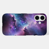 星付き紫 – 青ネブラ Case-Mate iPhoneケース (裏面 (横))