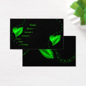 星付き緑のレインボーハート (デスク)