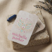 星付き蓮の花BOHOヨガホリスティックコーチ 名刺