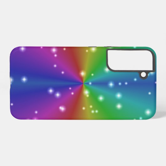 星付き虹 SAMSUNG GALAXYケース (裏面横)