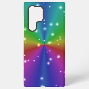 星付き虹 SAMSUNG GALAXY S22 ULTRAケース