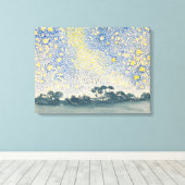 星付き風景 キャンバスプリント (インサイチュ (ウッドフロア))