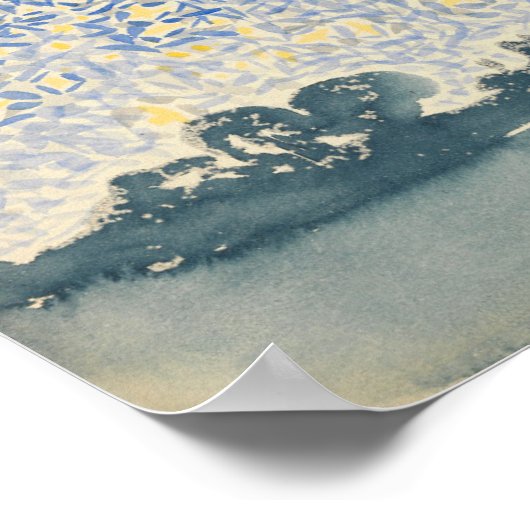 星付き風景 ポスター (角)