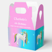 星付き魔法のレインボーきらめくユニコーン フェイバーボックス (オープン)