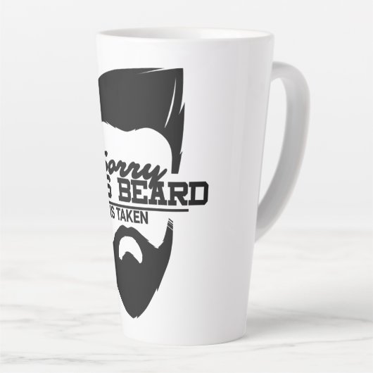 星付き カフェラテマグ (右アングル)